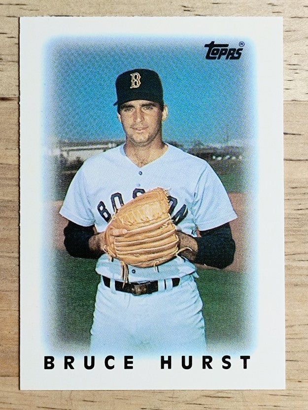 1986 Topps Mini Leaders #6 Bruce Hurst