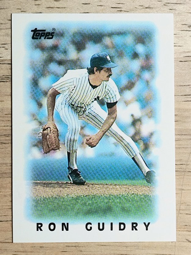 1986 Topps Mini Leaders #26 Ron Guidry