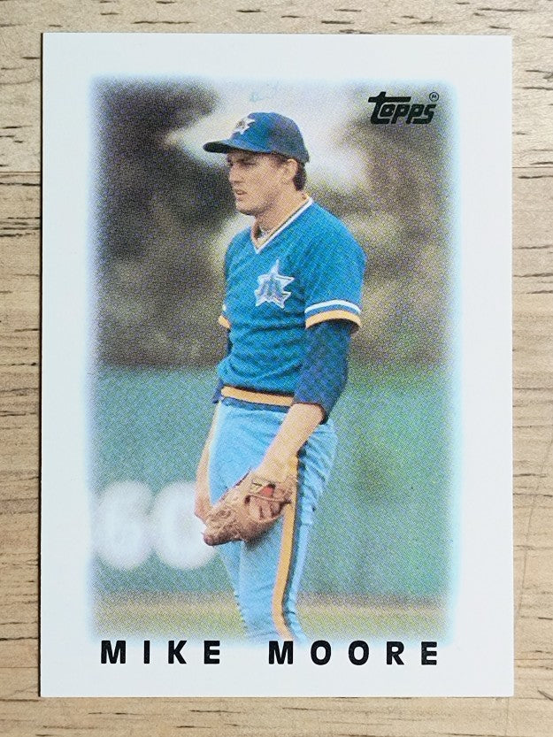 1986 Topps Mini Leaders #30 Mike Moore