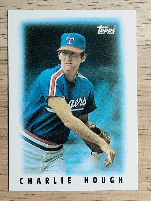 1986 Topps Mini Leaders #33 Charlie Hough