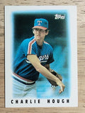 1986 Topps Mini Leaders #33 Charlie Hough