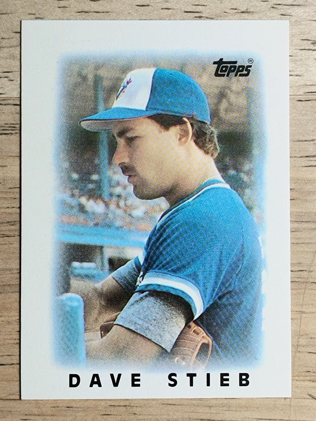 1986 Topps Mini Leaders #36 Dave Stieb
