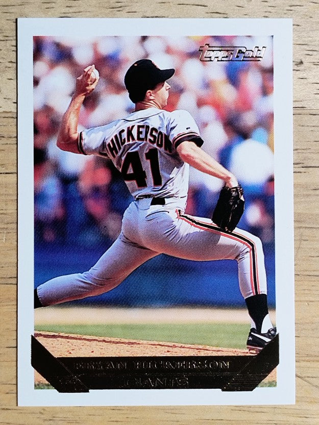 1993 Topps Gold #147 Bryan Hickerson