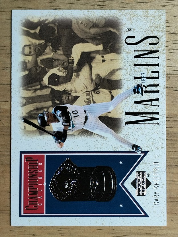 2002 Upper Deck Championship Caliber #CC4 Gary Sheffield