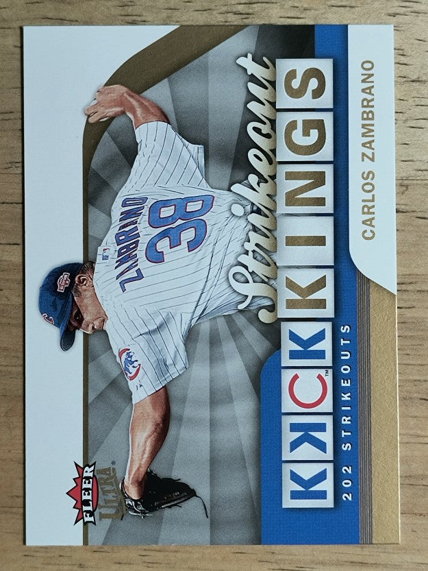2006 Ultra Strikeout Kings #SOK9 Carlos Zambrano