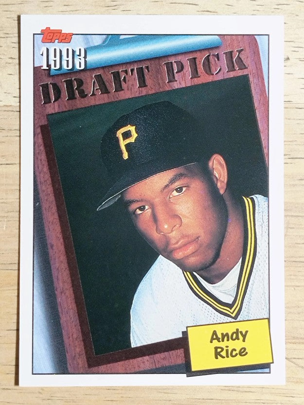 1994 Topps #208 Andy Rice RC