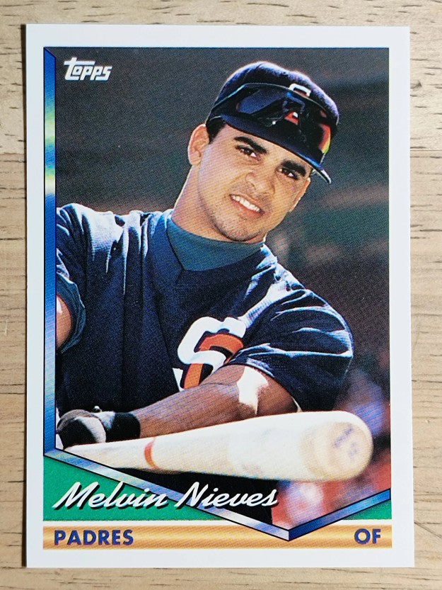 1994 Topps #307 Melvin Nieves