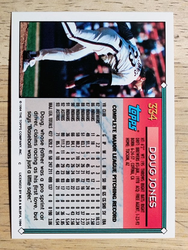 1994 Topps #334 Doug Jones