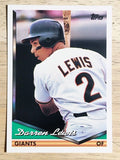 1994 Topps #354 Darren Lewis