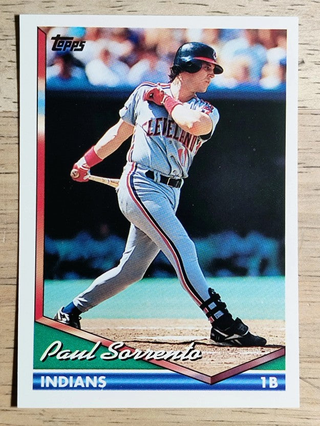 1994 Topps #358 Paul Sorrento