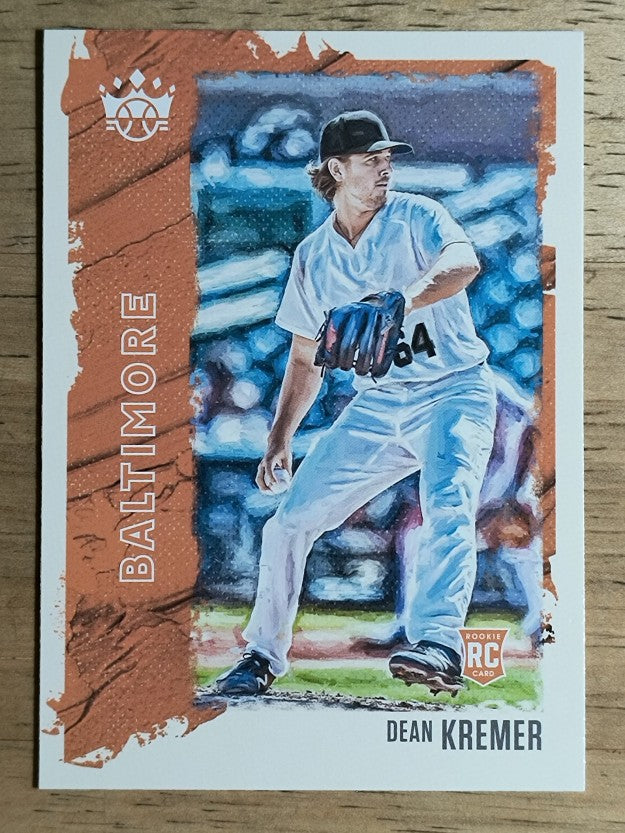 2021 Diamond Kings #123 Dean Kremer SP RC