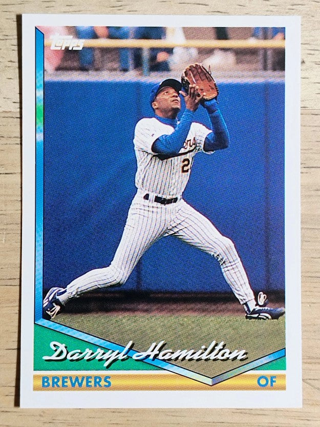 1994 Topps #435 Darryl Hamilton