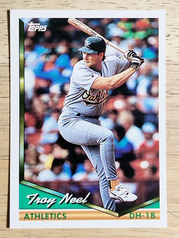 1994 Topps #493 Troy Neel