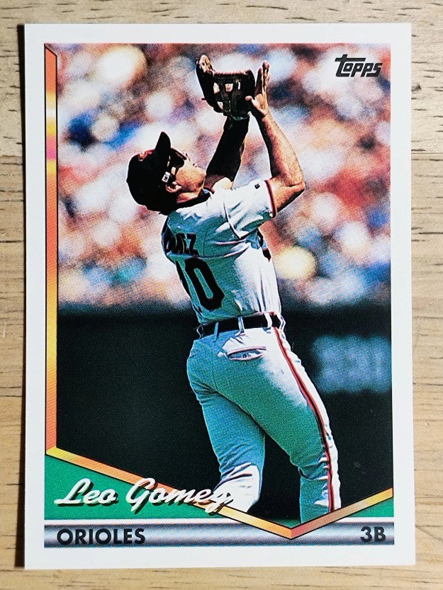 1994 Topps #506 Leo Gomez