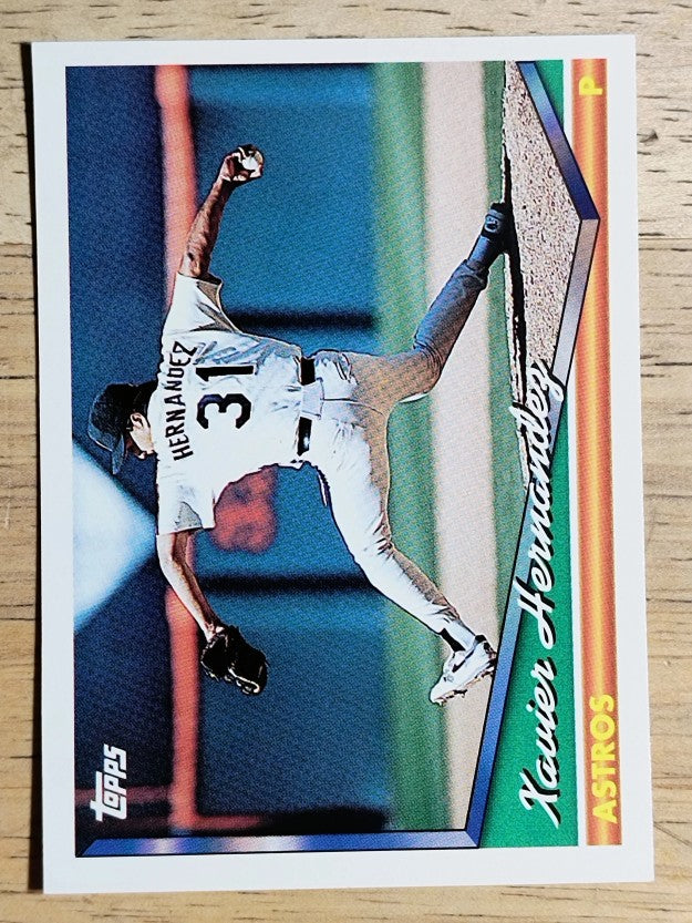 1994 Topps #512 Xavier Hernandez