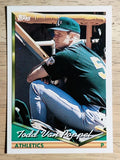 1994 Topps #559 Todd Van Poppel
