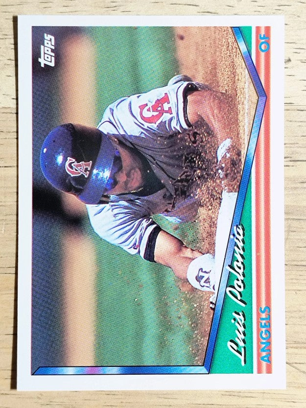 1994 Topps #566 Luis Polonia