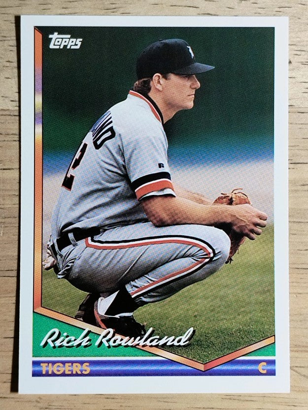 1994 Topps #588 Rich Rowland