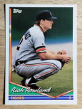 1994 Topps #588 Rich Rowland