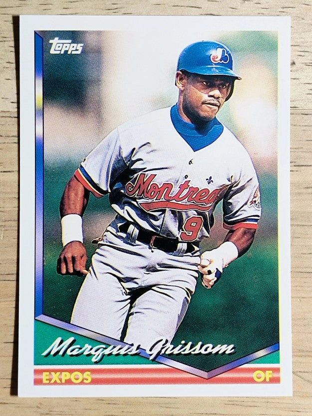 1994 Topps #590 Marquis Grissom