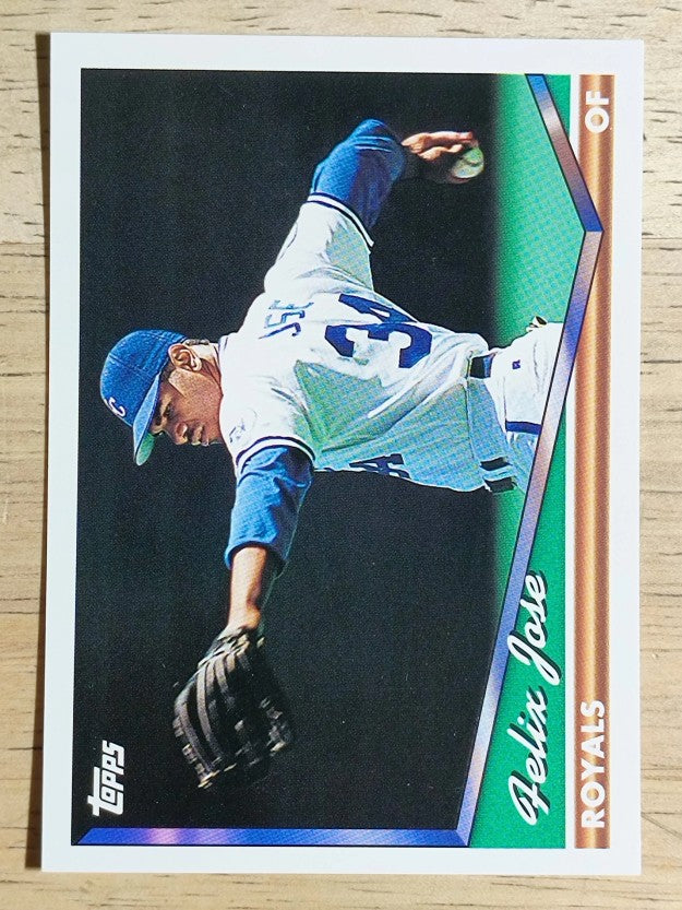 1994 Topps #672 Felix Jose