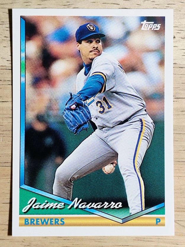 1994 Topps #679 Jaime Navarro
