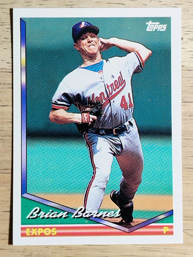 1994 Topps #694 Brian Barnes