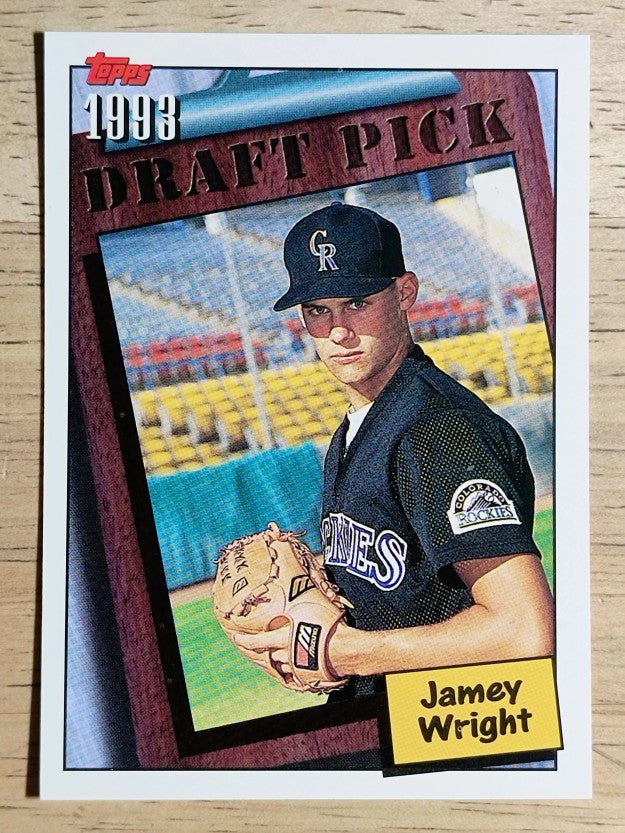 1994 Topps #744 Jamey Wright RC
