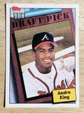 1994 Topps #752 Andre King RC