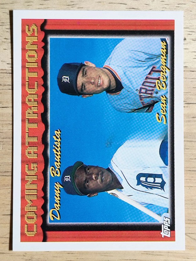 1994 Topps #768 Danny Bautista/Sean Bergman