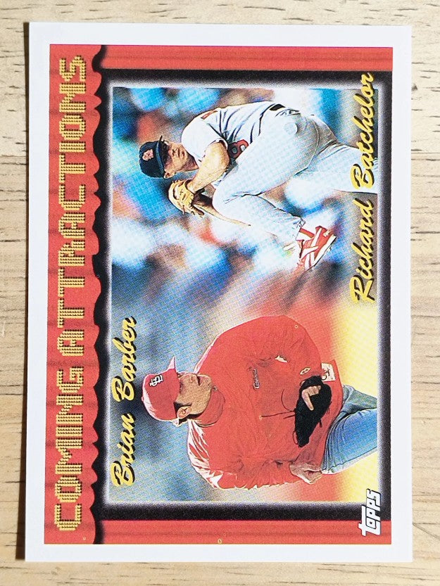 1994 Topps #788 Brian Barber/Richard Batchelor