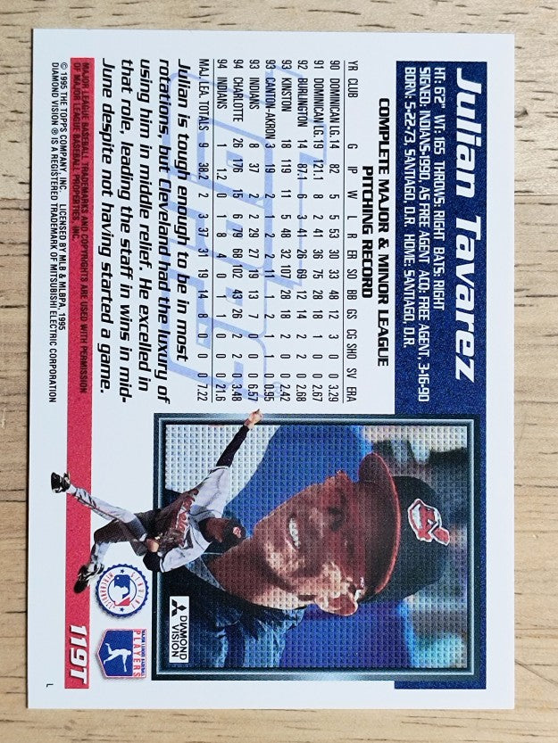 1995 Topps Traded #119T Julian Tavarez