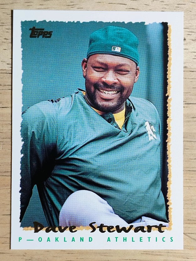 1995 Topps Traded #154T Dave Stewart