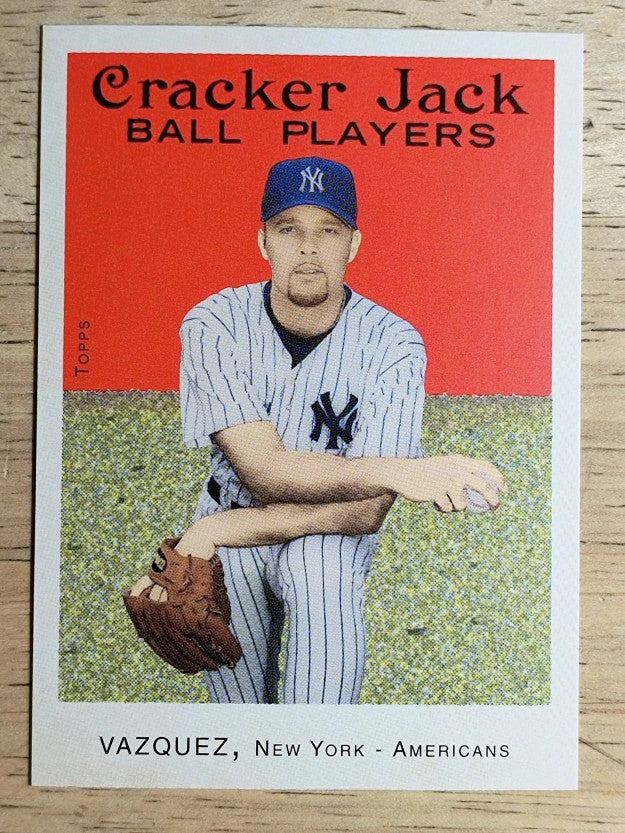 2004 Topps Cracker Jack #112 Javier Vazquez