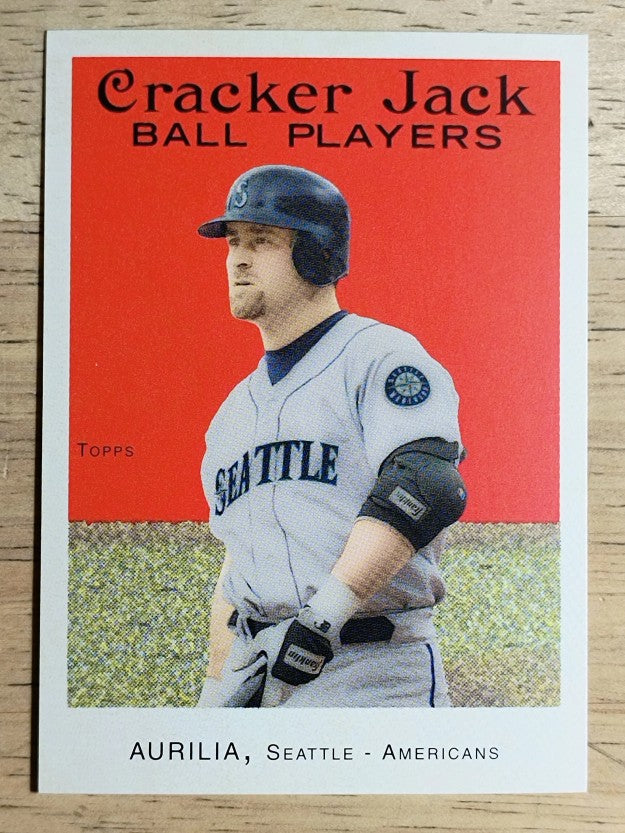 2004 Topps Cracker Jack #128 Rich Aurilia