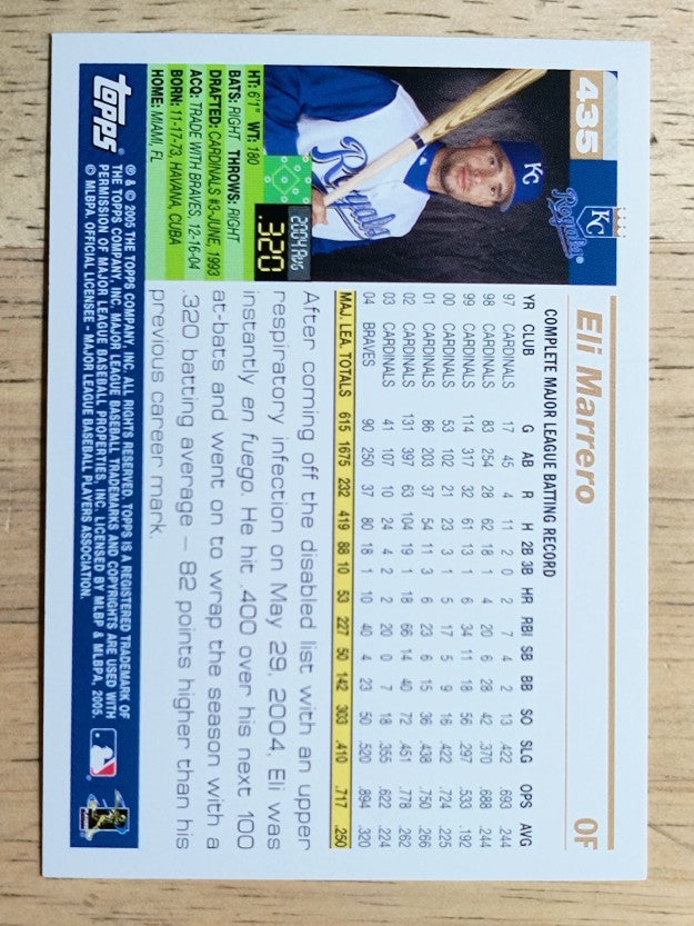 2005 Topps #435 Eli Marrero