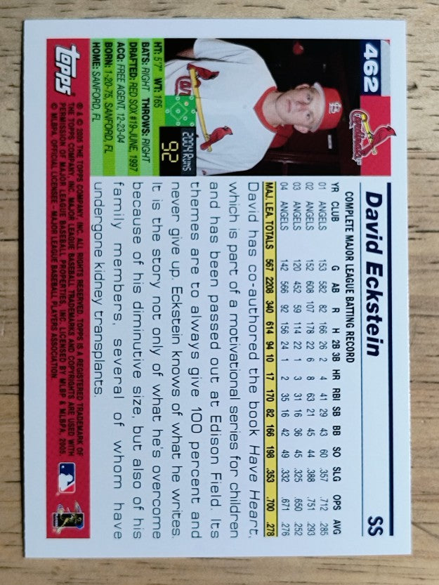 2005 Topps #462 David Eckstein