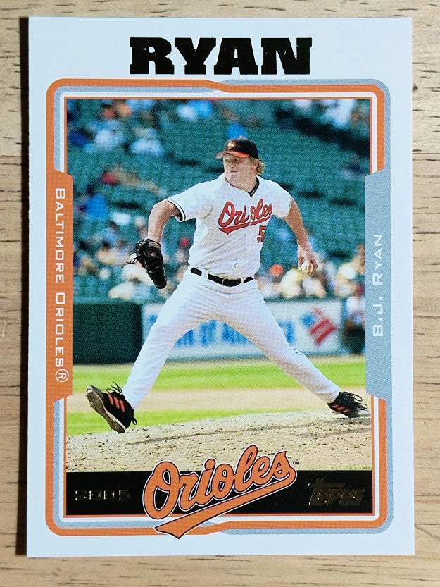 2005 Topps #625 B.J. Ryan