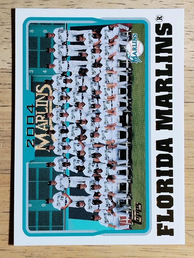 2005 Topps #649 Florida Marlins TC