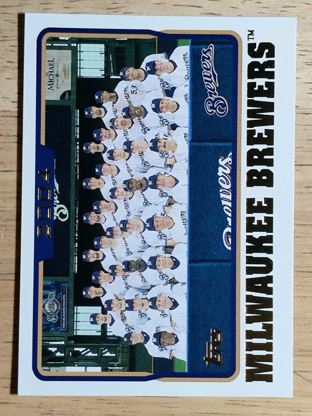 2005 Topps #653 Milwaukee Brewers TC