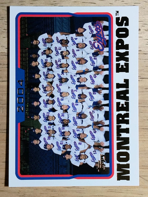 2005 Topps #655 Montreal Expos TC