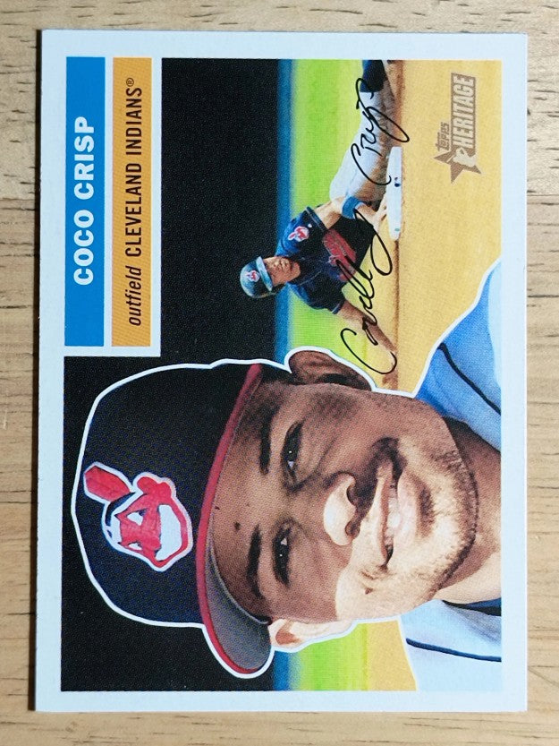 2005 Topps Heritage #279 Coco Crisp