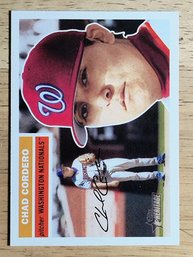 2005 Topps Heritage #357 Chad Cordero