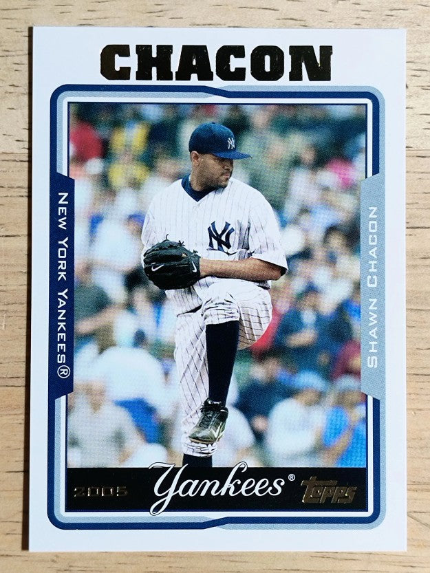 2005 Topps Update #41 Shawn Chacon