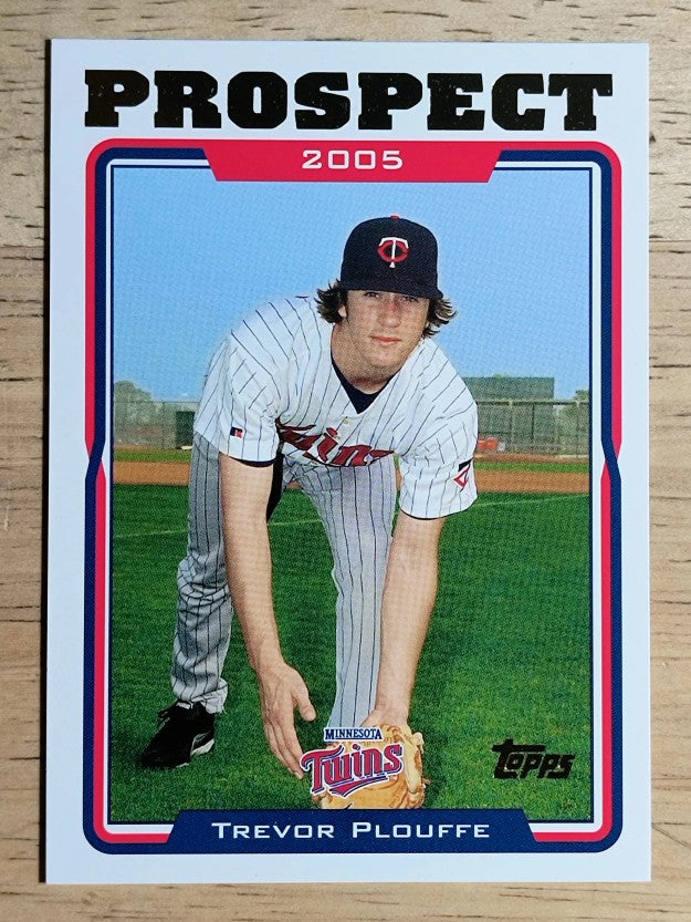 2005 Topps Update #95 Trevor Plouffe PROS
