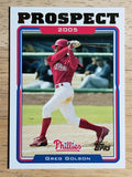 2005 Topps Update #100 Greg Golson PROS