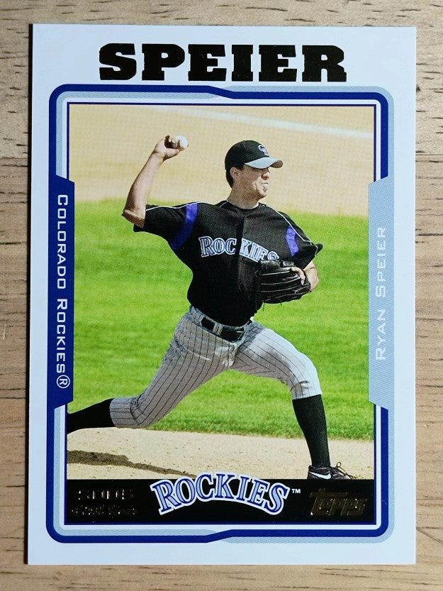 2005 Topps Update #280 Ryan Speier FY RC