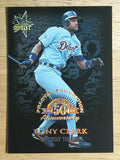 1998 Leaf Fractal Foundations #162 Tony Clark GLS