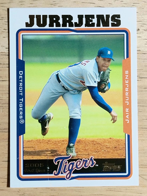 2005 Topps Update #282 Jair Jurrjens FY RC (GOOD)