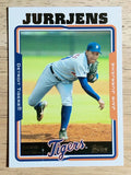 2005 Topps Update #282 Jair Jurrjens FY RC (GOOD)